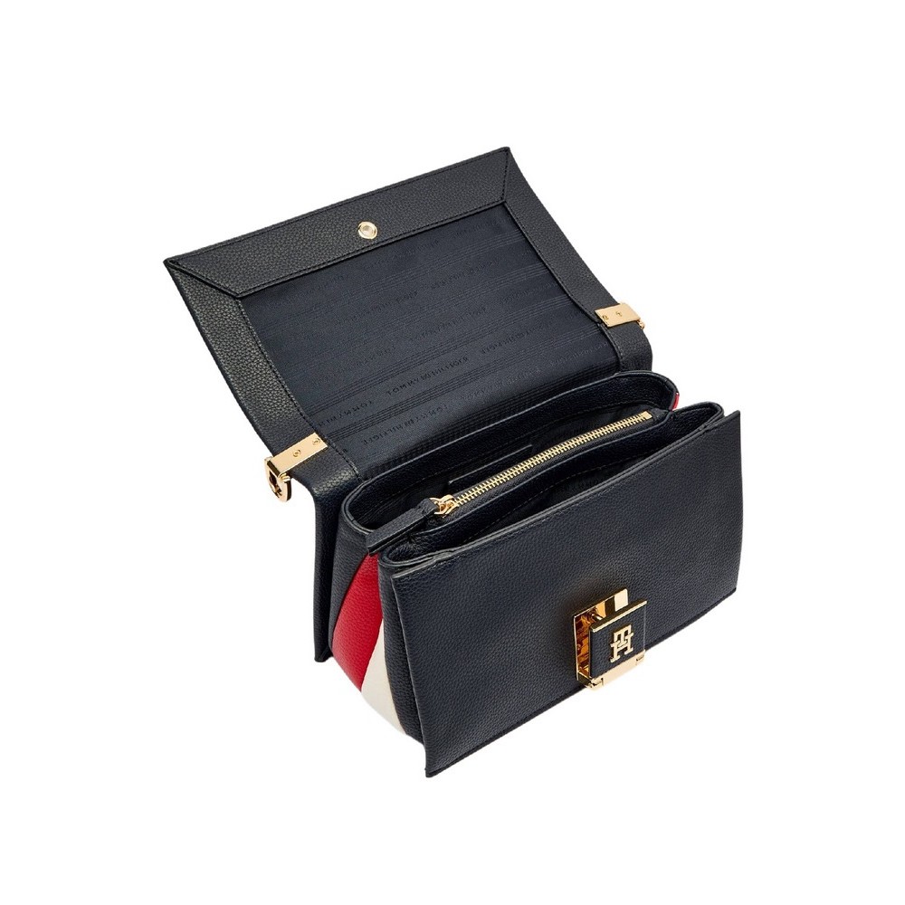 TOMMY HILFIGER HER MED CROSSOVER CORP ΤΣΑΝΤΑ ΓΥΝΑΙΚΕΙΑ DARK NAVY