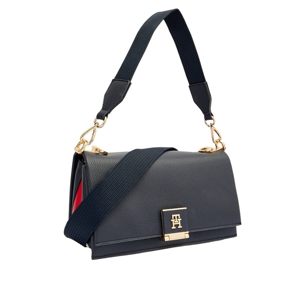 TOMMY HILFIGER HER MED CROSSOVER CORP ΤΣΑΝΤΑ ΓΥΝΑΙΚΕΙΑ DARK NAVY