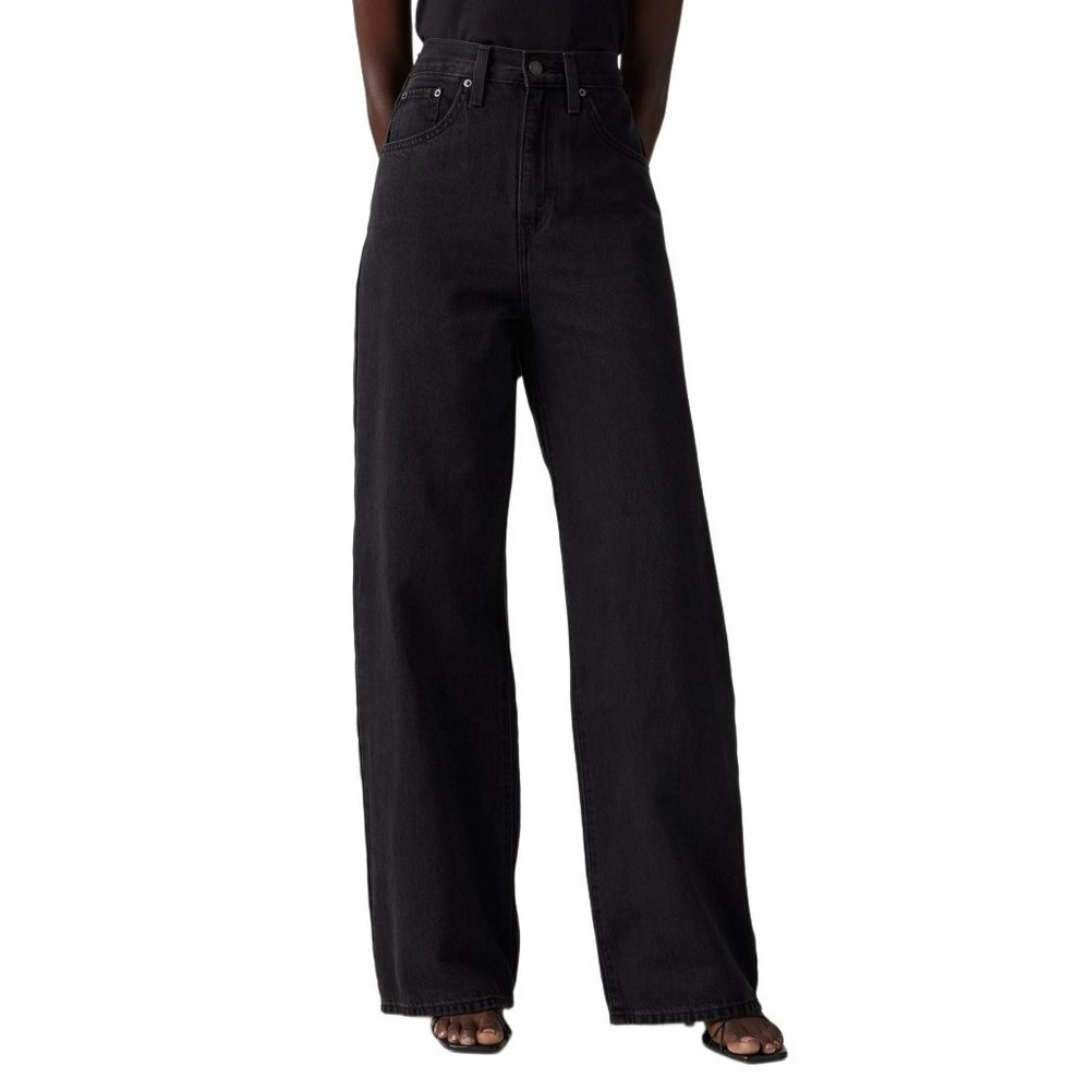 LEVIS CINCH BAGGY JEANS ΠΑΝΤΕΛΟΝΙ ΤΖΙΝ ΓΥΝΑΙΚΕΙΟ DENIM BLACK