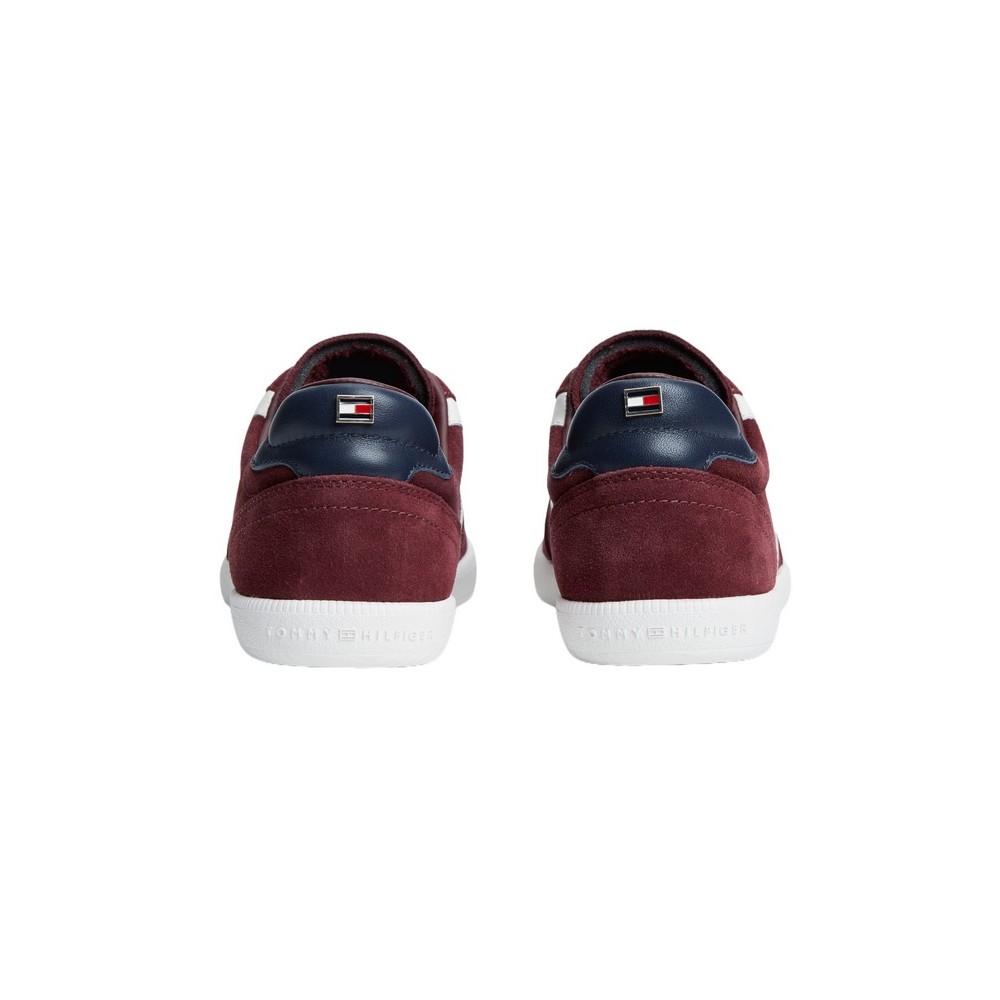 TOMMY HILFIGER TRIBECA SNEAKER SUEDE ΠΑΠΟΥΤΣΙ ΓΥΝΑΙΚΕΙΟ BORDEAUX