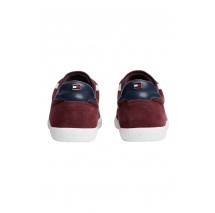 TOMMY HILFIGER TRIBECA SNEAKER SUEDE ΠΑΠΟΥΤΣΙ ΓΥΝΑΙΚΕΙΟ BORDEAUX
