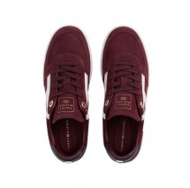 TOMMY HILFIGER TRIBECA SNEAKER SUEDE ΠΑΠΟΥΤΣΙ ΓΥΝΑΙΚΕΙΟ BORDEAUX