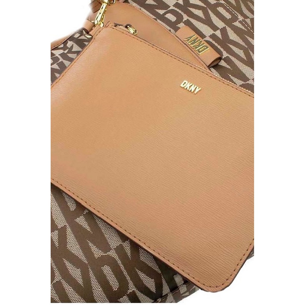 DKNY GRAYSON TOTE HANDBAG ΤΣΑΝΤΑ ΓΥΝΑΙΚΕΙΑ BEIGE