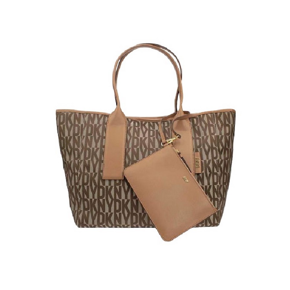 DKNY GRAYSON TOTE HANDBAG ΤΣΑΝΤΑ ΓΥΝΑΙΚΕΙΑ BEIGE