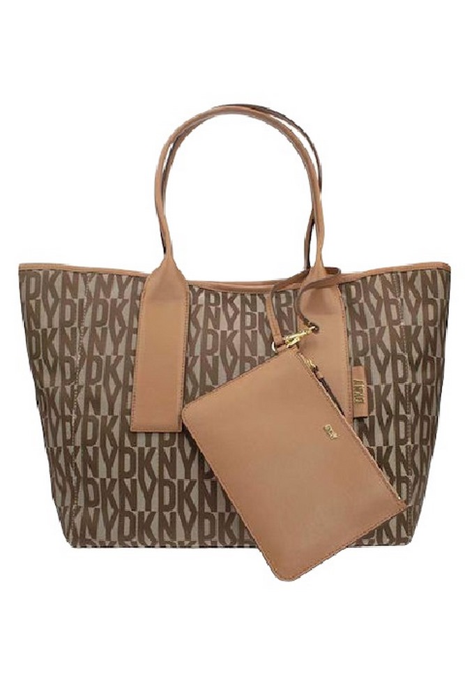 DKNY GRAYSON TOTE HANDBAG ΤΣΑΝΤΑ ΓΥΝΑΙΚΕΙΑ BEIGE