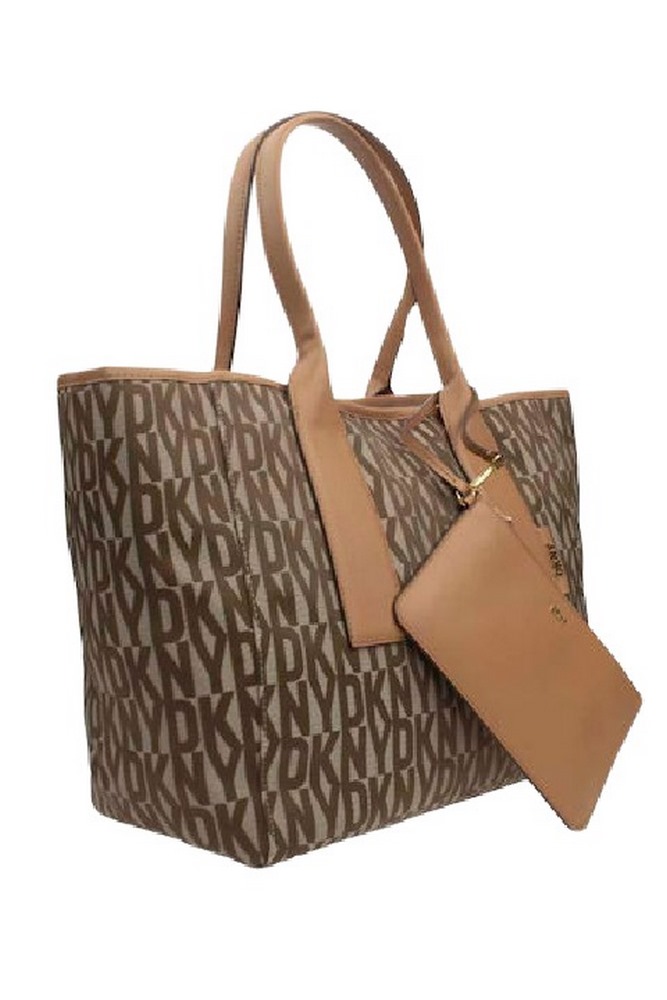 DKNY GRAYSON TOTE HANDBAG ΤΣΑΝΤΑ ΓΥΝΑΙΚΕΙΑ BEIGE
