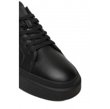 CALVIN KLEIN  CHUNKY CUPSOLE LACEUP LTH ΠΑΠΟΥΤΣΙ ΑΝΔΡΙΚΟ BLACK