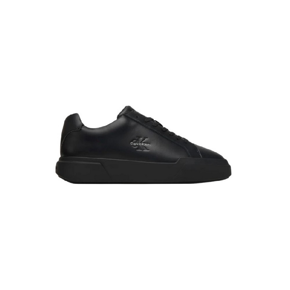CALVIN KLEIN  CHUNKY CUPSOLE LACEUP LTH ΠΑΠΟΥΤΣΙ ΑΝΔΡΙΚΟ BLACK