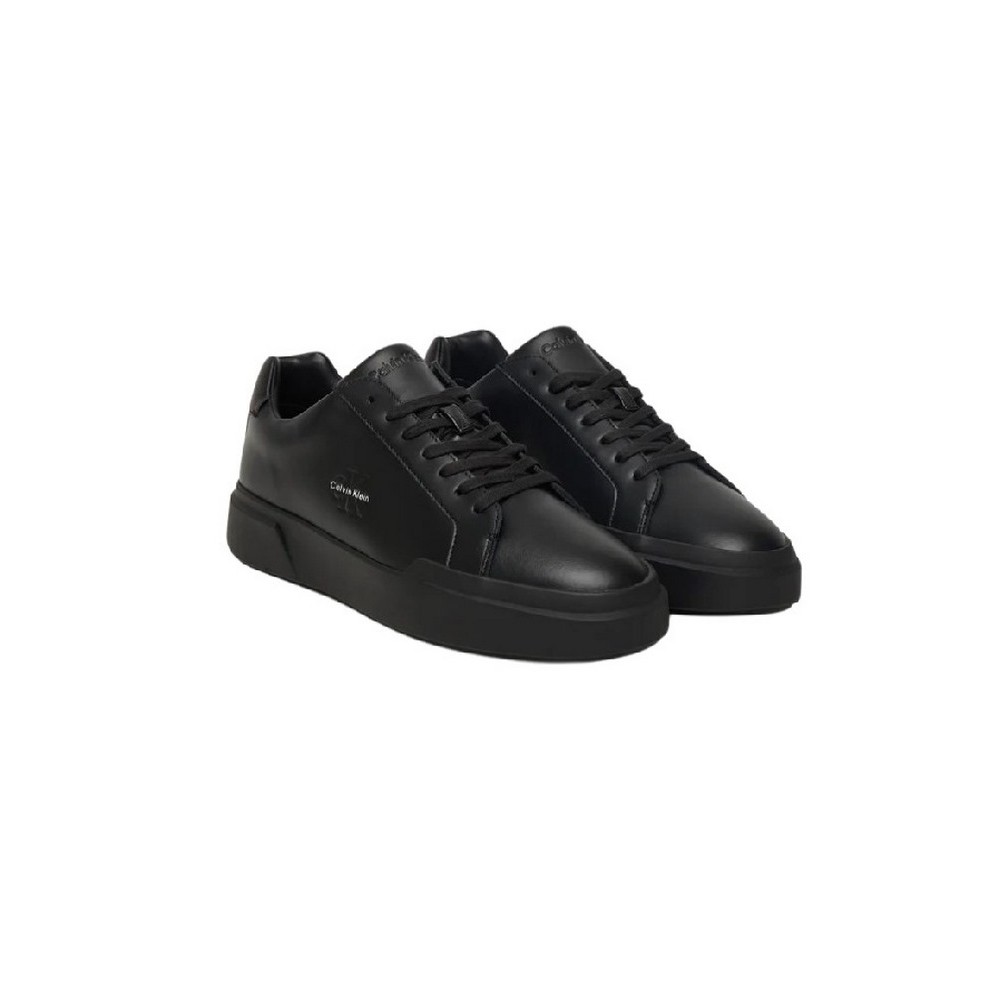 CALVIN KLEIN  CHUNKY CUPSOLE LACEUP LTH ΠΑΠΟΥΤΣΙ ΑΝΔΡΙΚΟ BLACK