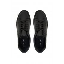 CALVIN KLEIN  CHUNKY CUPSOLE LACEUP LTH ΠΑΠΟΥΤΣΙ ΑΝΔΡΙΚΟ BLACK