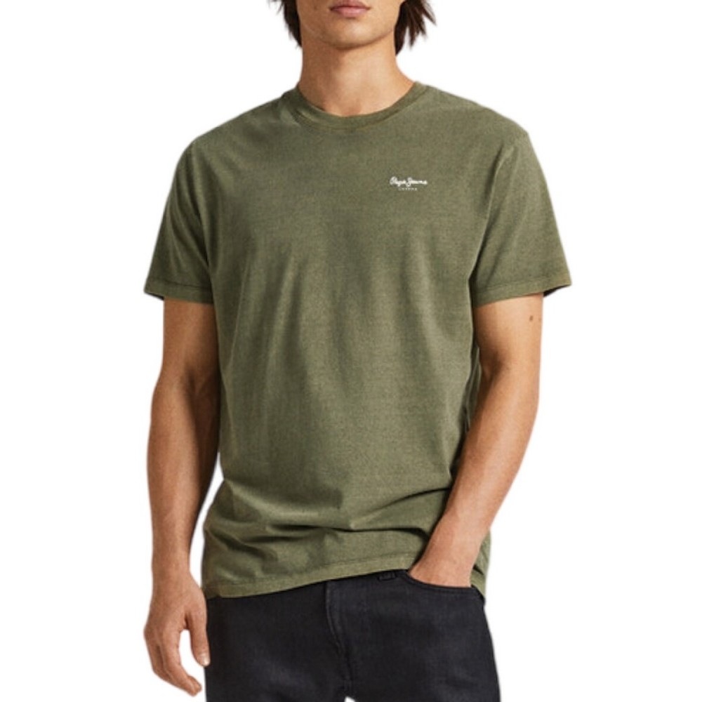 PEPE JEANS LONDON JACKO T-SHIRT ΜΠΛΟΥΖΑ ΑΝΔΡΙΚΗ GREEN