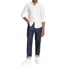 TOMMY JEANS REG POPLIN SHIRT ΠΟΥΚΑΜΙΣΟ ΑΝΔΡΙΚΟ ECRU