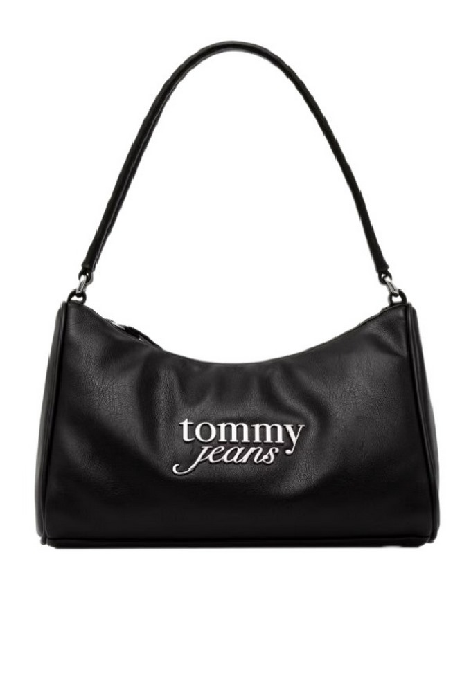 TOMMY JEANS BOLD SCRIPT SHOULDER BAG ΤΣΑΝΤΑ ΓΥΝΑΙΚΕΙΑ BLACK