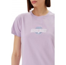 GUESS JEANS CN REG SUNSET T-SHIRT ΜΠΛΟΥΖΑ ΓΥΝΑΙΚΕΙΑ LILA