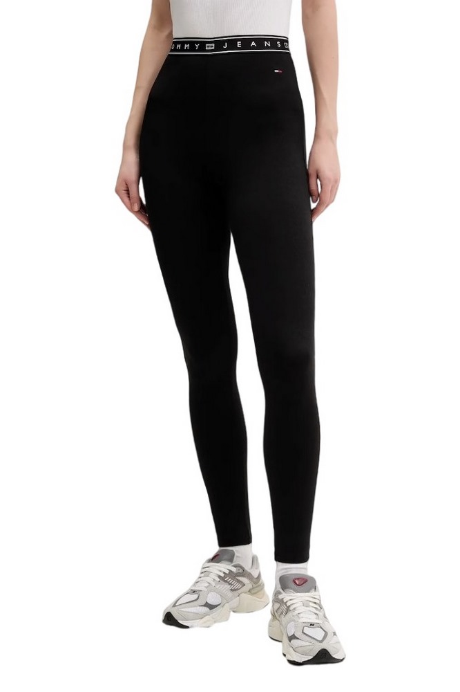 TOMMY JEANS BRANDED TAPE LEGGINGS ΚΟΛΑΝ ΓΥΝΑΙΚΕΙΟ BLACK