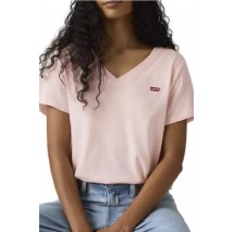 LEVIS FAVORITE V-NECK T-SHIRT ΜΠΛΟΥΖΑ ΓΥΝΑΙΚΕΙΑ PINK