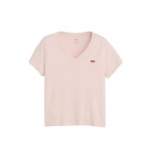 LEVIS FAVORITE V-NECK T-SHIRT ΜΠΛΟΥΖΑ ΓΥΝΑΙΚΕΙΑ PINK