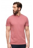 SUPERDRY STUD CREW NECK SLUB T-SHIRT ΜΠΛΟΥΖΑ ΑΝΔΡΙΚΗ ROSE