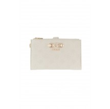 GUESS ANISE SLG DBL ZIP ORGANIZER ΠΟΡΤΟΦΟΛΙ ΓΥΝΑΙΚΕΙΟ STONE
