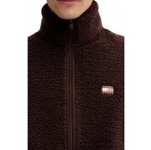TOMMY JEANS RLX BADGE FZ TEDDY ΖΑΚΕΤΑ ΑΝΔΡΙΚΗ BROWN