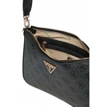 GUESS ECO ERICA TOP ZIP SHOULDER BAG ΤΣΑΝΤΑ ΓΥΝΑΙΚΕΙΑ GREY