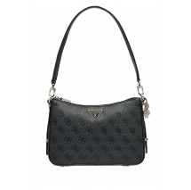 GUESS ECO ERICA TOP ZIP SHOULDER BAG ΤΣΑΝΤΑ ΓΥΝΑΙΚΕΙΑ GREY
