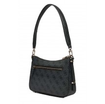 GUESS ECO ERICA TOP ZIP SHOULDER BAG ΤΣΑΝΤΑ ΓΥΝΑΙΚΕΙΑ GREY