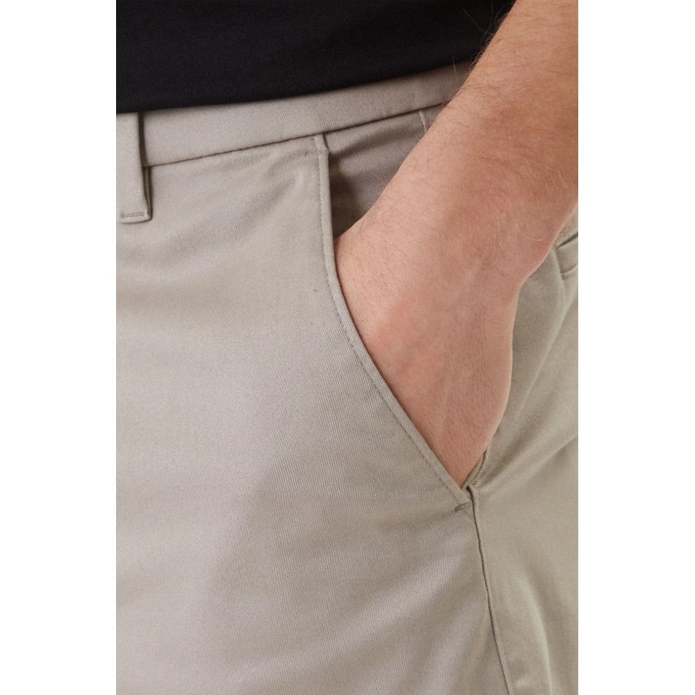 CALVIN KLEIN RFND STRTCH CLSSC ΒΕΡΜΟΥΔΑ ΑΝΔΡΙΚΗ BEIGE