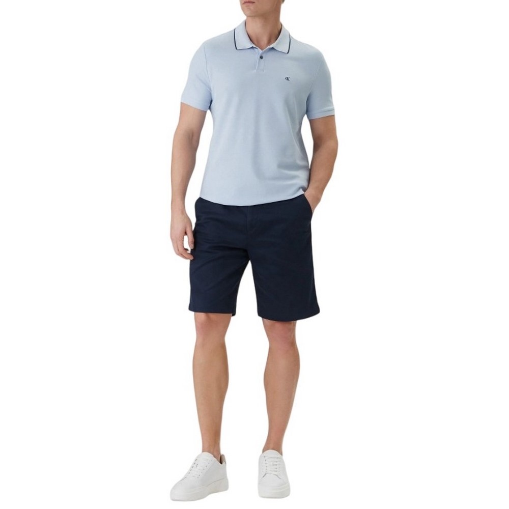 CALVIN KLEIN RFND STRTCH CLSSC ΒΕΡΜΟΥΔΑ ΑΝΔΡΙΚΗ NAVY