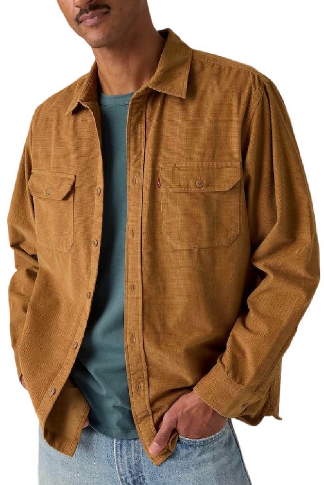 LEVIS JACKSON WORKER OVERSHIRT ΠΟΥΚΑΜΙΣΟ ΑΝΔΡΙΚΟ CARAMEL