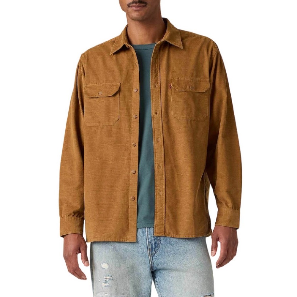 LEVIS JACKSON WORKER OVERSHIRT ΠΟΥΚΑΜΙΣΟ ΑΝΔΡΙΚΟ CARAMEL