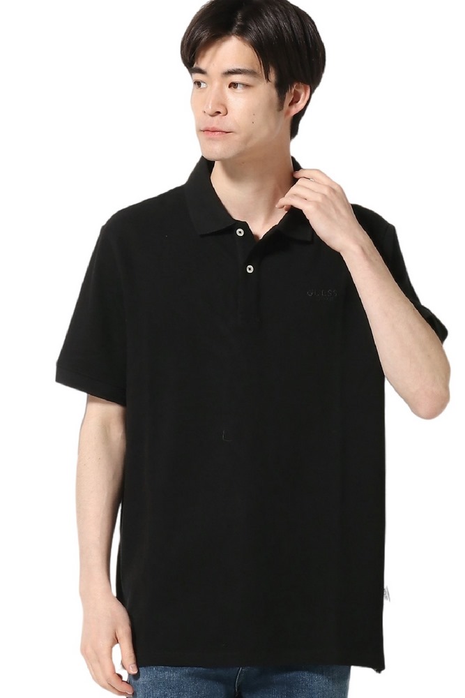 GUESS OZ SS POLO ΜΠΛΟΥΖΑ ΑΝΔΡΙΚΗ BLACK
