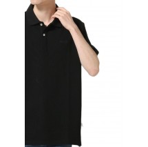 GUESS POLO T-SHIRT ΜΠΛΟΥΖΑ ΑΝΔΡΙΚΗ BLACK