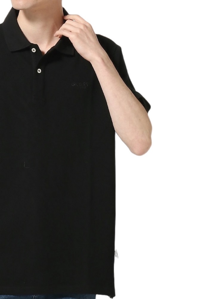GUESS OZ SS POLO ΜΠΛΟΥΖΑ ΑΝΔΡΙΚΗ BLACK