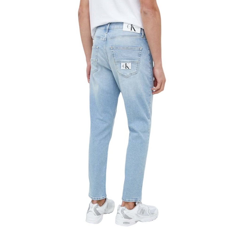 CALVIN KLEIN JEANS DAD JEANS ΠΑΝΤΕΛΟΝΙ ΑΝΔΡΙΚΟ BLUΕ DENIM