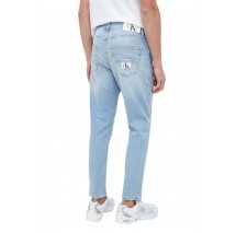 CALVIN KLEIN JEANS DAD JEANS ΠΑΝΤΕΛΟΝΙ ΑΝΔΡΙΚΟ BLUΕ DENIM