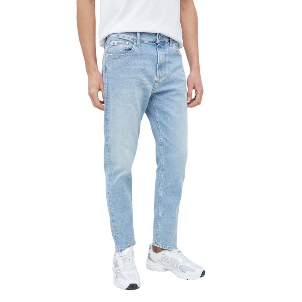 CALVIN KLEIN JEANS DAD JEANS ΠΑΝΤΕΛΟΝΙ ΑΝΔΡΙΚΟ BLUΕ DENIM