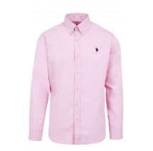 U. S POLO ASSN EVAN  ΠΟΥΚΑΜΙΣΟ ΑΝΔΡΙΚΟ PINK