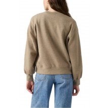 LEVIS EVERYDAY CREW SWEATSHIRT ΦΟΥΤΕΡ ΜΠΛΟΥΖΑ ΓΥΝΑΙΚΕΙΑ BEIGE