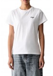 HUGO BOSS DAMATEE B JERSEY T-SHIRT ΜΠΛΟΥΖΑ ΓΥΝΑΙΚΕΙΑ WHITE