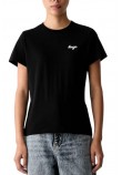 HUGO BOSS DAMATEE B JERSEY T-SHIRT ΜΠΛΟΥΖΑ ΓΥΝΑΙΚΕΙΑ BLACK