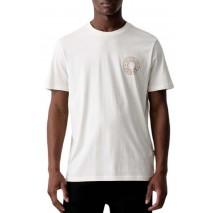 HUGO BOSS NEMODO JERSEY T-SHIRT ΜΠΛΟΥΖΑ ΑΝΔΡΙΚΗ OFF WHITE