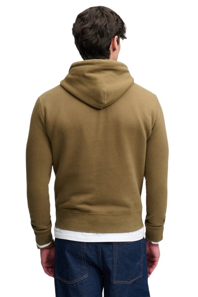 SUPERDRY 1954 COMPANY RELAXED HOOD ΜΠΛΟΥΖΑ ΦΟΥΤΕΡ ΑΝΔΡΙΚΗ KHAKI