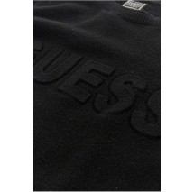 GUESS LOGO SWTR ΜΠΛΟΥΖΑ ΠΛΕΚΤΗ ΑΝΔΡΙΚΗ BLACK