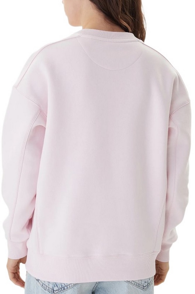 GUESS TRIANGLE STUDS SWEATSHIRT ΦΟΥΤΕΡ ΓΥΝΑΙΚΕΙΟ PINK