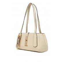GUESS BROOKE SHOULDER BAG ΤΣΑΝΤΑ ΓΥΝΑΙΚΕΙΑ OFF WHITE