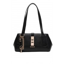 GUESS BROOKE SHOULDER BAG ΤΣΑΝΤΑ ΓΥΝΑΙΚΕΙΑ BLACK