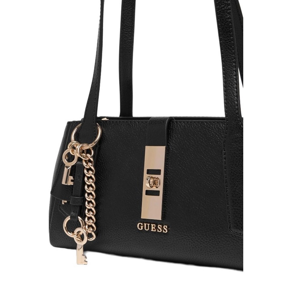 GUESS BROOKE SHOULDER BAG ΤΣΑΝΤΑ ΓΥΝΑΙΚΕΙΑ BLACK