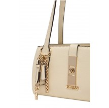 GUESS BROOKE SHOULDER BAG ΤΣΑΝΤΑ ΓΥΝΑΙΚΕΙΑ OFF WHITE