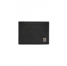 CALVIN KLEIN EMBLEM HW TRIFOLD W/ COIN ΠΟΡΤΟΦΟΛΙ ΑΝΔΡΙΚΟ BLACK
